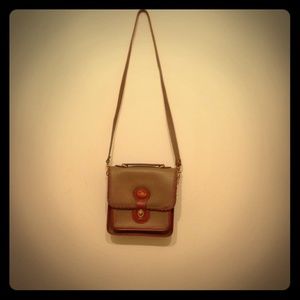 Dooney & Bourke Taupe Pebbled Leather shoulder bag
